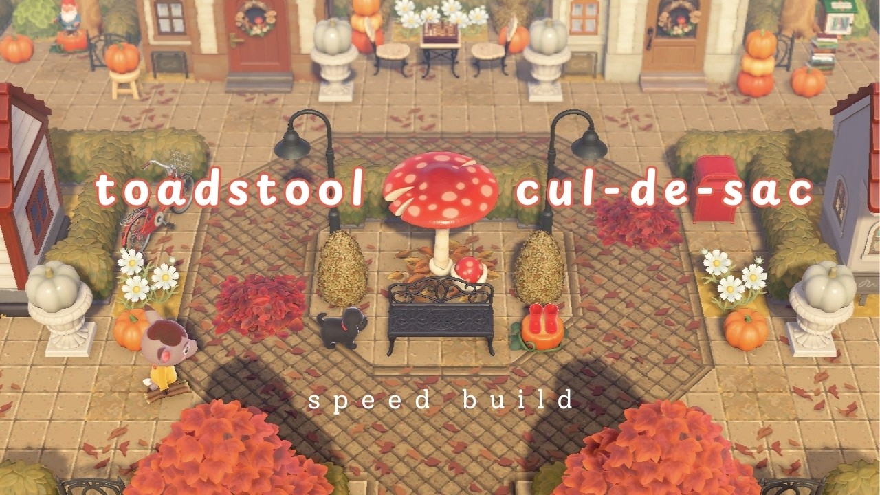 Cozy Cul-de-sac Villager Neighbourhood | Speed Build | Animal Crossing New Horizons