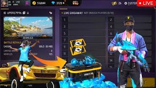 FREE FIRE LIVE CUSTOM ROOM GIVEAWAY FF LIVE TEAM CODE GIVEAWAY | #freefirelive #giveaway #gyangaming