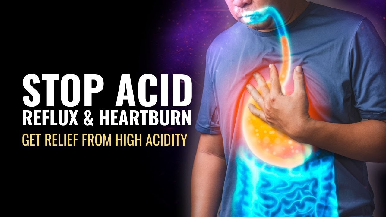 Stop Acid Reflux and Heartburn | Get Relief From High Acidity and Stomach Pain | Lower Stress Music Stop Acid Reflux and Heartburn | Get Relief From High Acidity and Stomach Pain | Lower Stress Music