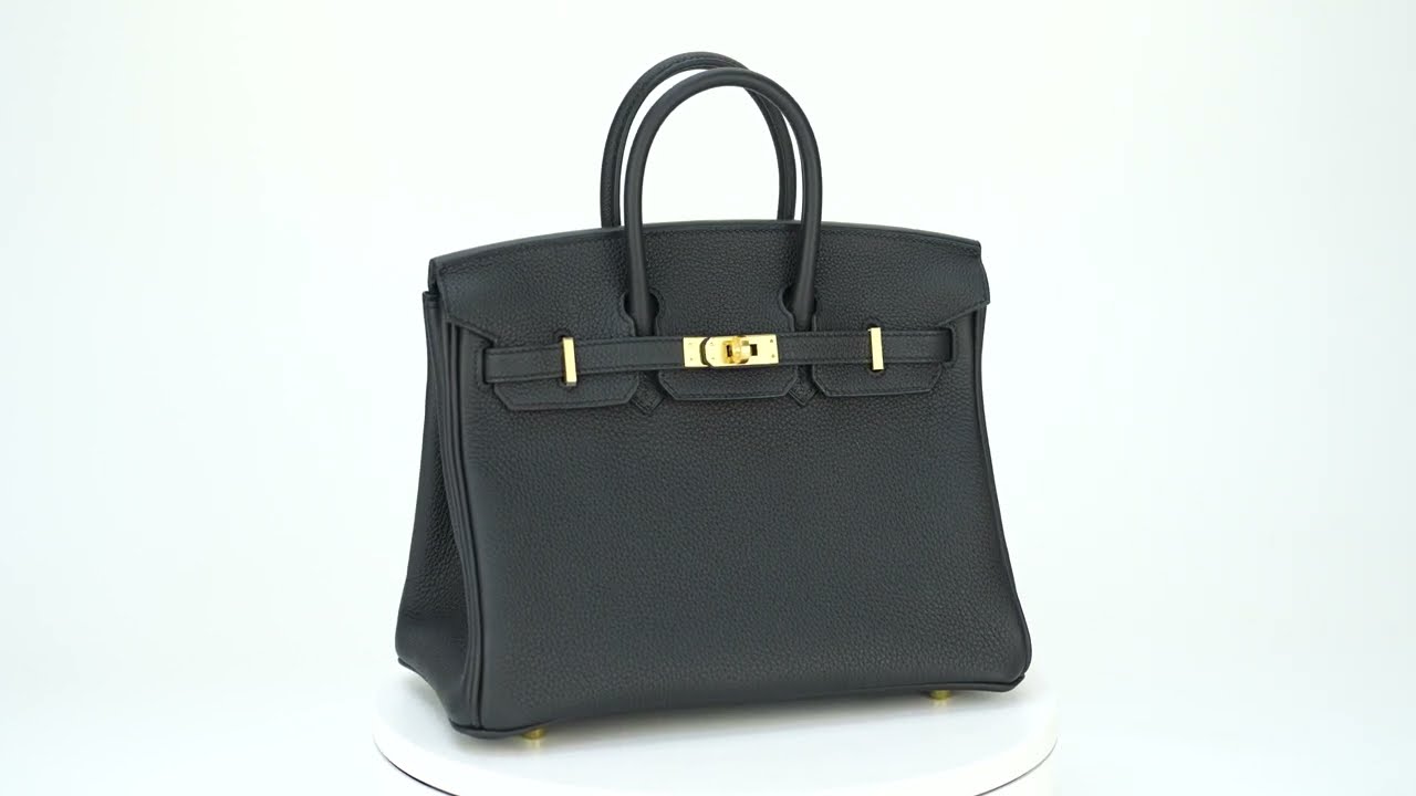 Hermès Black Togo Birkin 25 Gold Hardware, 2022 Available For Immediate  Sale At Sotheby's