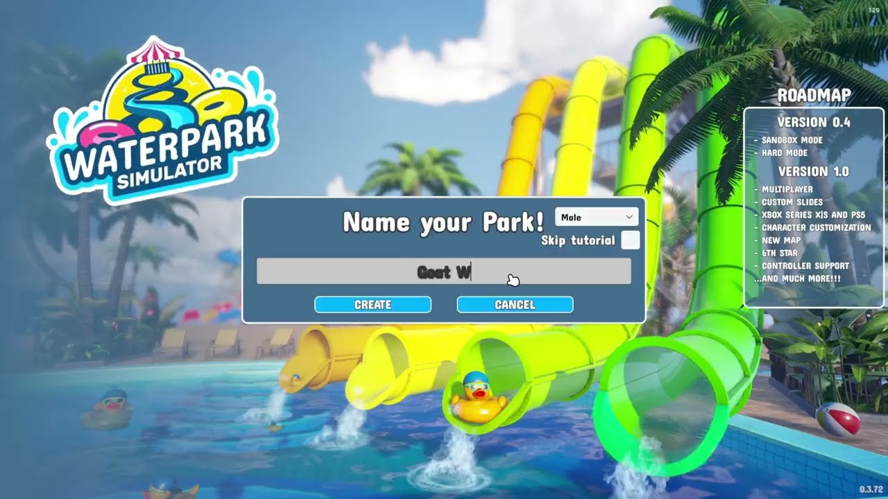 I started a Waterpark