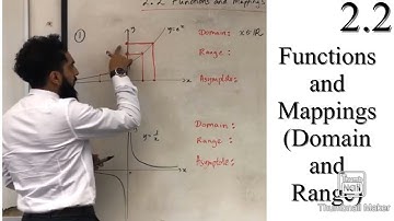 Edexcel A level Maths: 2.2 Functions and Mappings (Domain and Range)