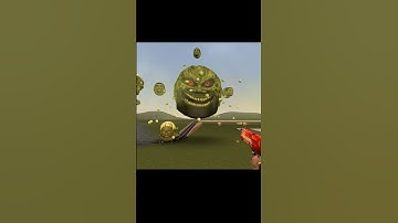 I DESTROY GUN VS LINGANG GANG MELON NEXTBOTS IN PLAYGROUND MOD GMOD SANDBOX IN SPACE #shortsfeed