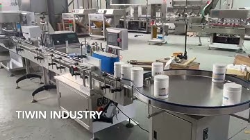 Capsule Counting Machine for Jar / Automatic Counting and capping production line