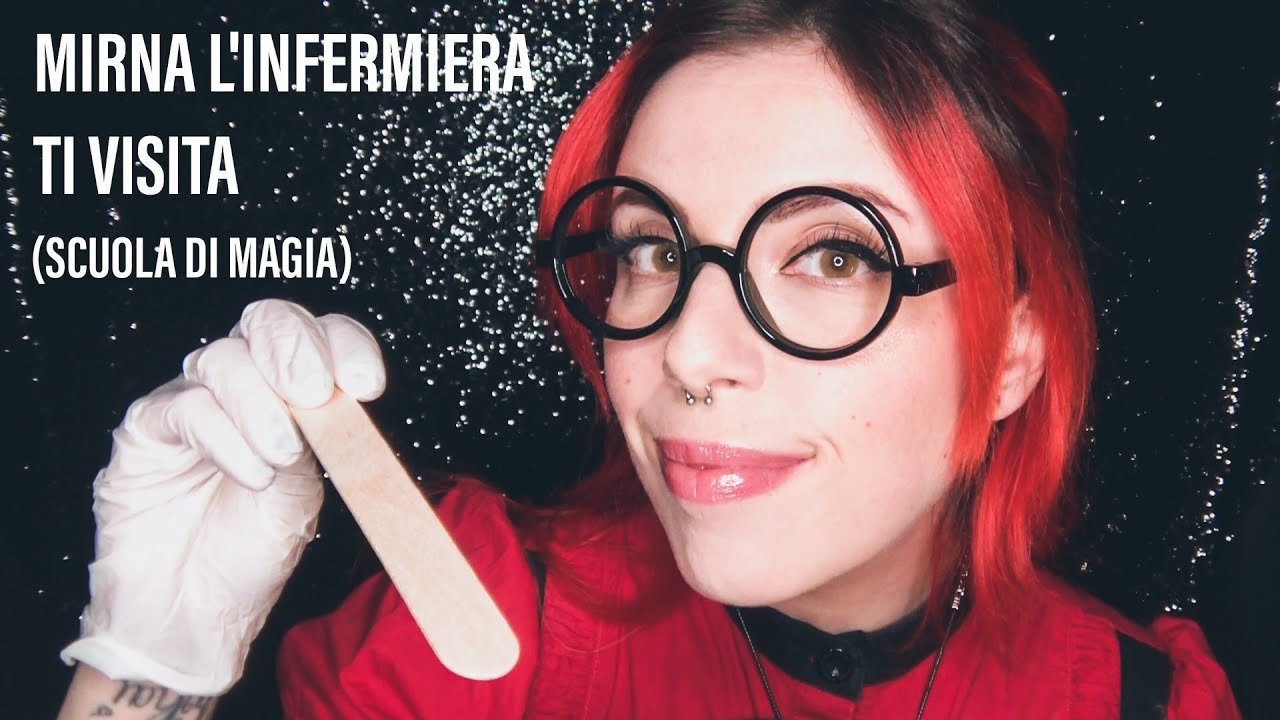 L'infermiera della scuola di magia si prende cura di te! | ASMR medical roleplay