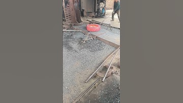 Inside the factory forging big size bearing process #process #forging #machine #blacksmith #metal