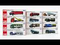 ロングトミカの大型車が大集合!トレーラー&超ロングカーでドライブ対決☆Long Tomica Trucks☆ Driving Challenge