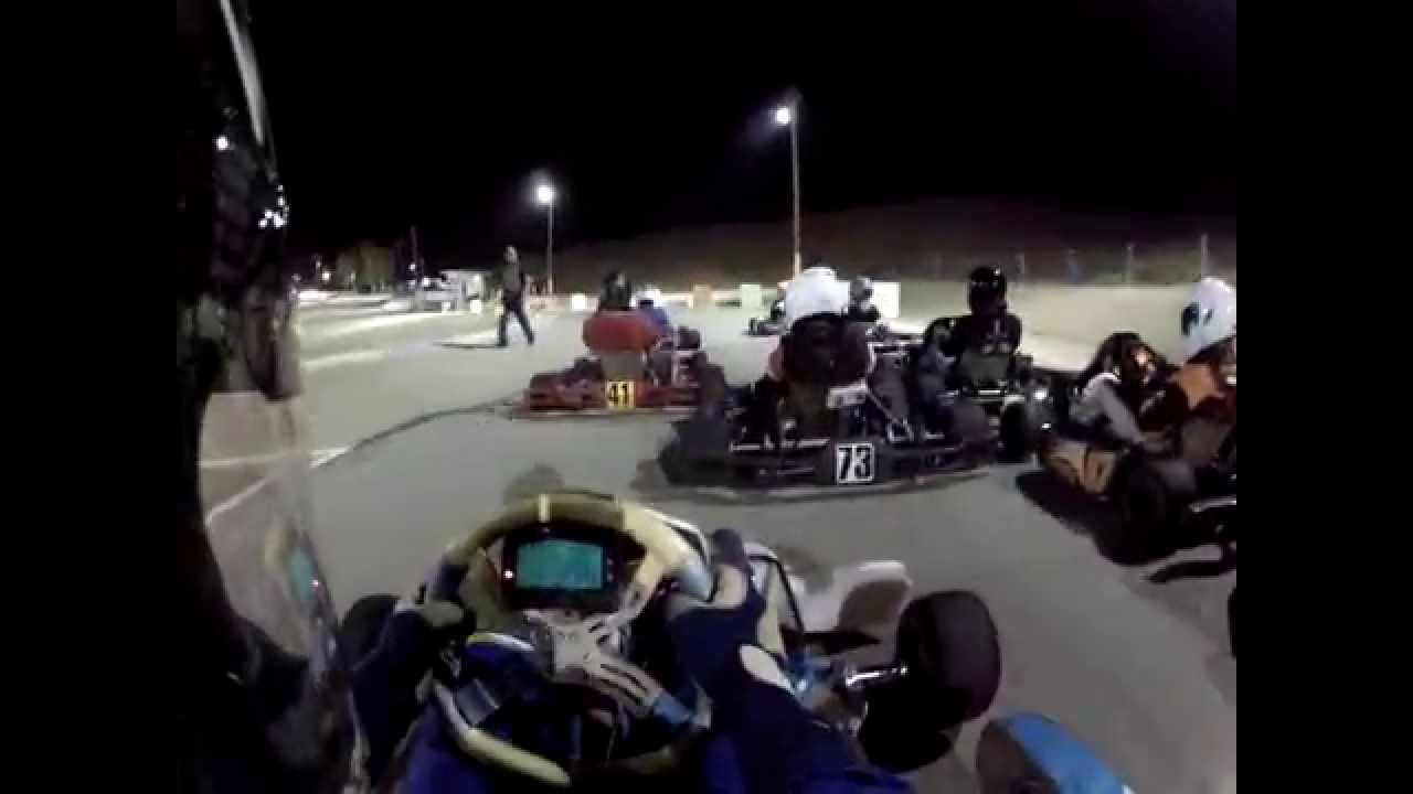 Bakersfield Kart Raceway October 4, 2014 heat 1 YouTube