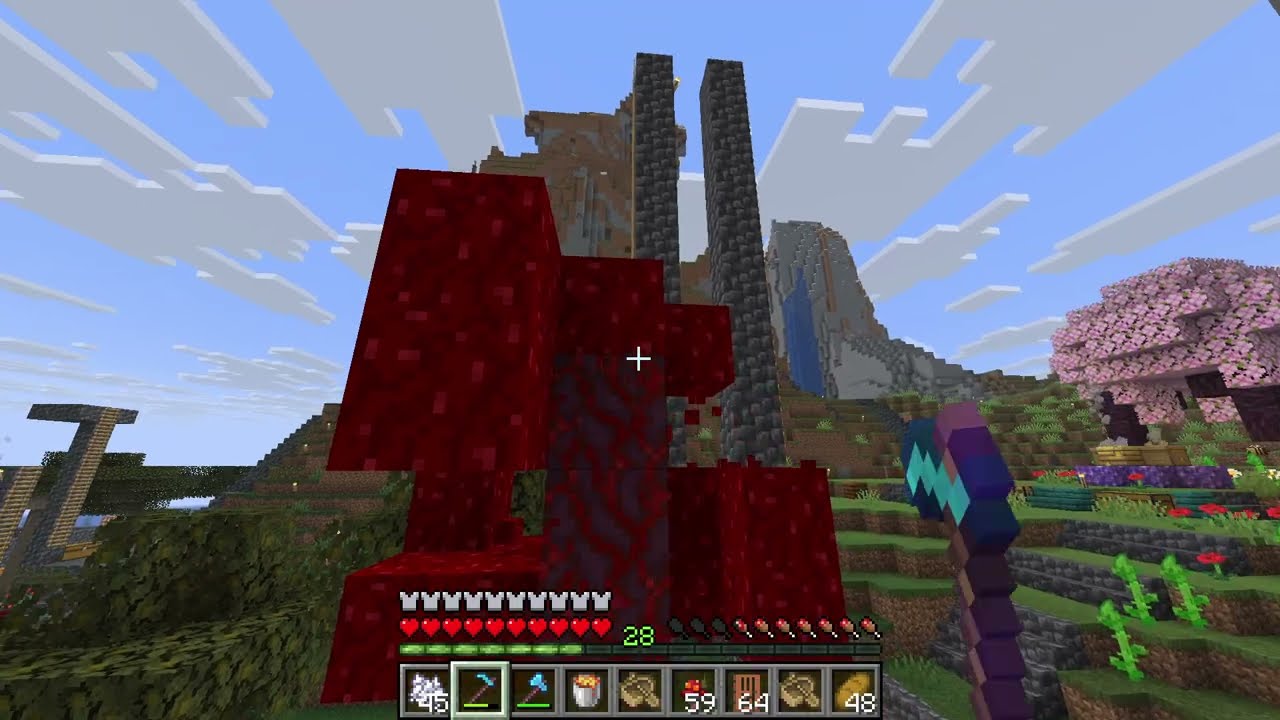 #52【収穫】『Minecraft』 無言プレイ。