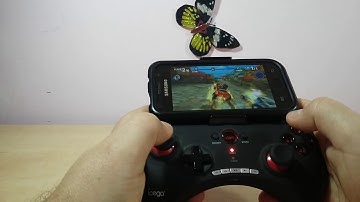 How to easy play games using an bluetooth Android controller Ipega PG-9025