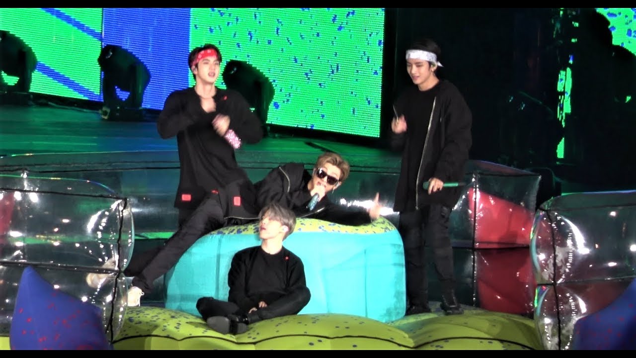 4k 191027 SEOUL SPEAK YOURSELF THE FINAL 방탄소년단 뷔 FOCUS - 앙팡맨(ANPANMAN)