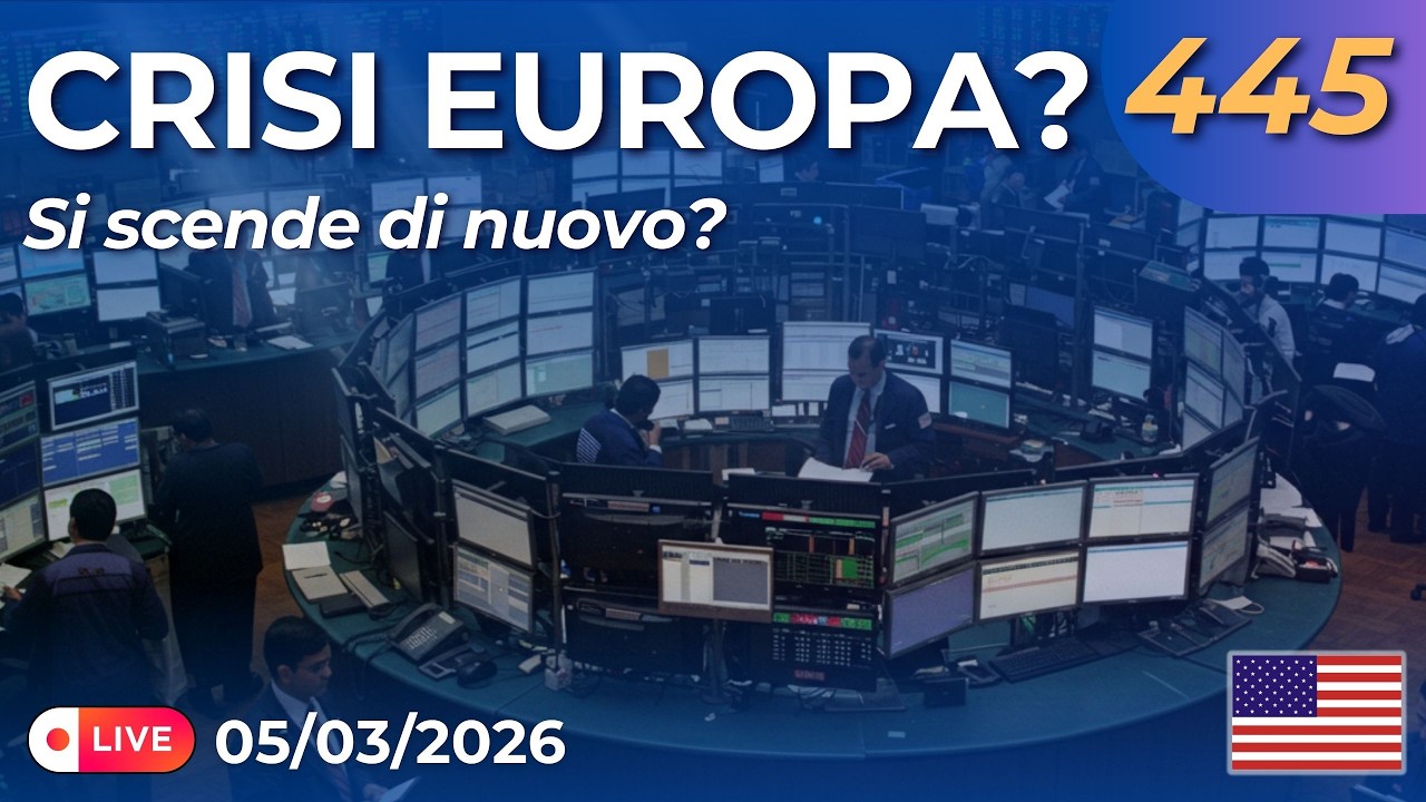 Crisi in Europa? Ritorna l'Inflazione? - Ep. 445 Trading & Mercati USA