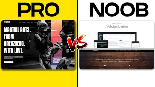 PRO Vs AMATEUR Website Design (With Examples)