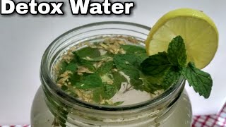 Detox Water Recipe | Healthy and Natural Water |Lemon & Mint Detox Water| Weigh loss Recipe screenshot 5