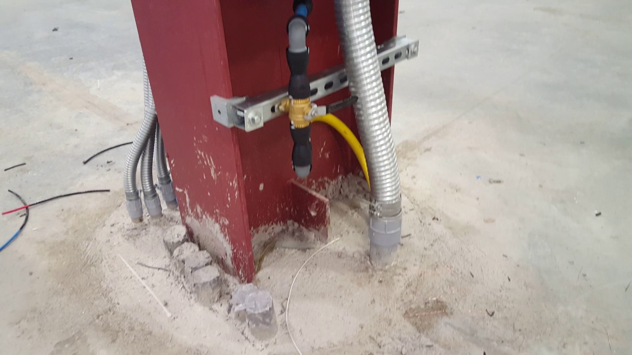 AIRNET installation Harris Rebar - YouTube