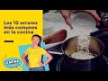 Los 10 errores más comunes en la cocina - Tapeo Cocina Telefe