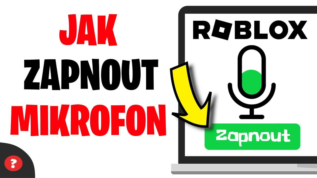 как включить микрофон в роблоксе