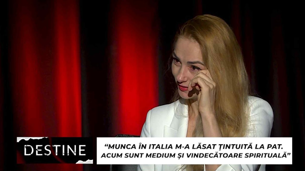 DESTINE: “Munca în Italia m-a lăsat țintuită la pat. Acum sunt vindecătoare spirituală”