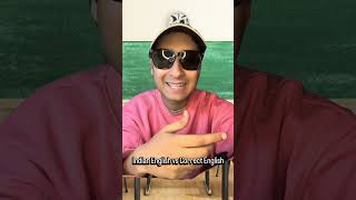 Indian English vs Correct English. #englishgrammar #learningenglish #comedyshorts