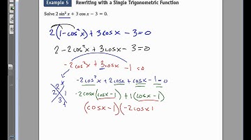 5 3 Solving Trig Equations Part II