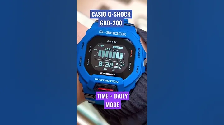 G-Shock GBD-200 Display Modes 4️⃣ Different Options - MIP Display #casio #gbd200 #gshock - 天天要闻