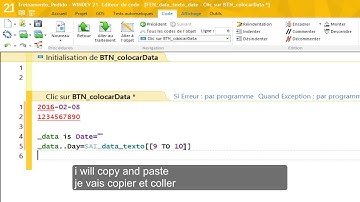 WinDev DataTexto Para Data Date