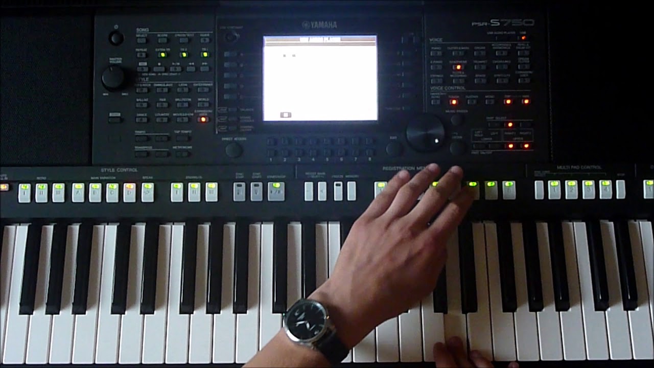 Luis Fonsi-Despacito ft.Daddy Yankee (Yamaha Psr s750)