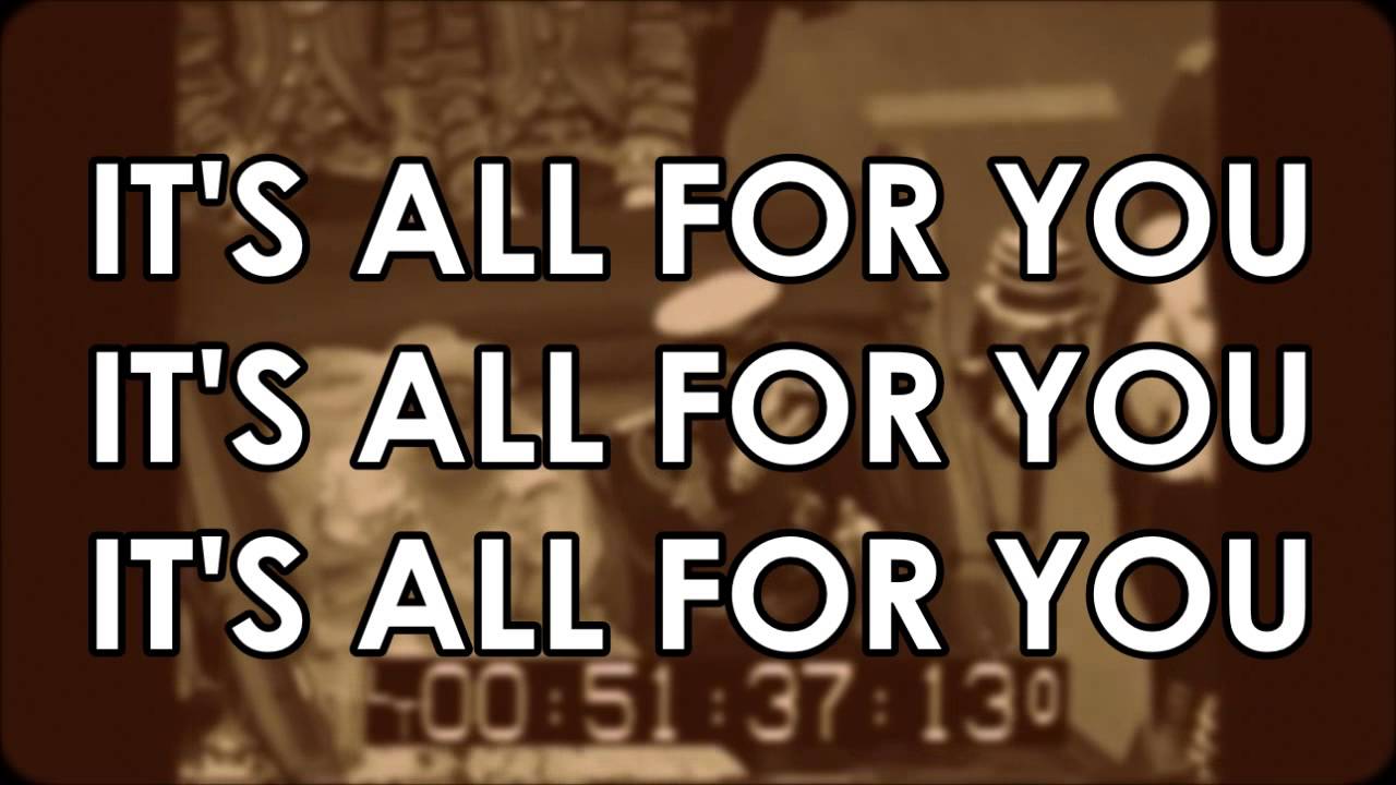 It's All For You (Lyrics on screen) - Scott McGoldrick