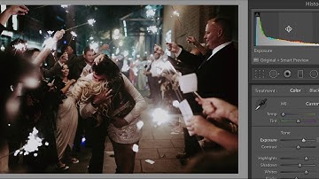 How to Edit Sparkler Exit Photos