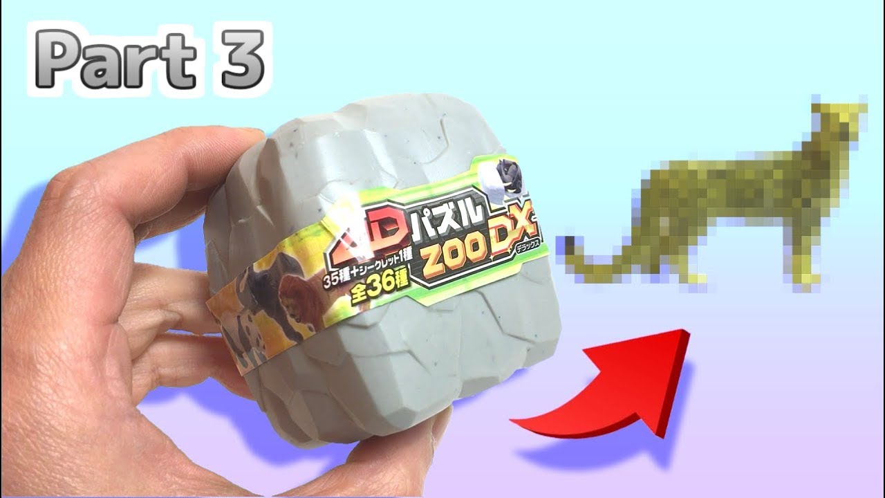 【4Dpuzzle zoo】 High Difficulty Real Animals 3D Puzzle Part3 YouTube