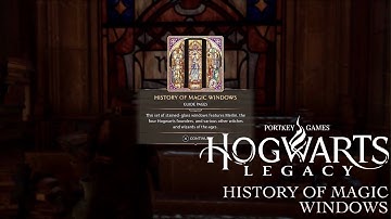 Hogwarts Legacy - History of Magic Windows (FIXED) - Field Guide Pages
