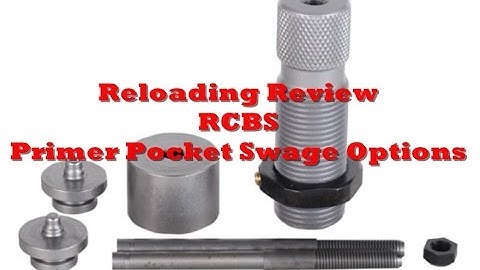 Removing Primer Pocket Crimps RCBS Swager Options