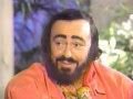Luciano Pavarotti is interviewed by Kathie Lee, 1996