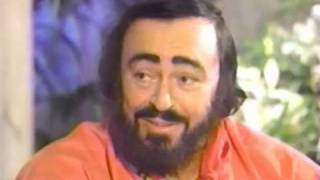 Luciano Pavarotti is interviewed by Kathie Lee, 1996