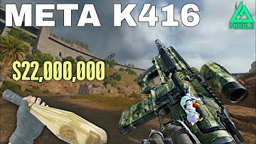 SECRET META?: Zero Recoil K416 Build Is OP In Delta Force Mobile Operations