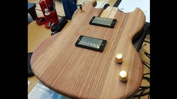 SG guitar build. Routering pickup cavities and the neck pocket #greatguitarbuildoff2022 fail