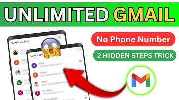 Unlimited Gmail Account Without Phone Verification | Unlimited Gmail Create Method | Create Gmail