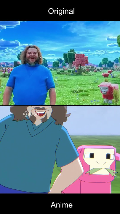 All Steve’s House Minecraft Movie vs Anime (FASH Animation)