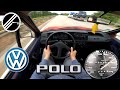 Vw polo ii 10 86c 45 ps top speed drive on german autobahn with no speed limit pov