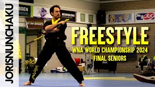 WNA World Championship 2024 - Joris van den Berg - Final Freestyle seniors