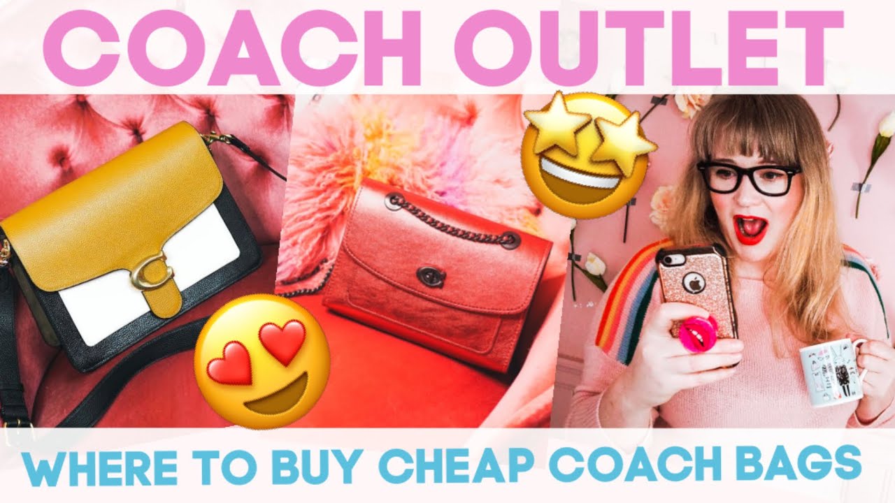 COACH RETAIL VS OUTLET - What is the difference? Worth it? Popular Coach  Bags Coach Handbag Lovers - YouTube