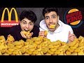 200 TANE NUGGET YEME CHALLENGE *Mukbang Soru - Cevap*