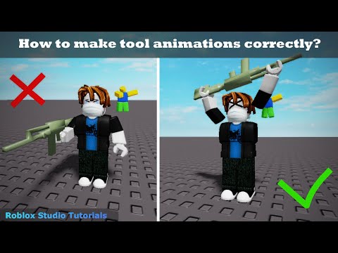 Tutorial #2: How to make tool animations | Как сделать анимации инструмента | Roblox Studio
