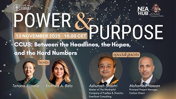 LIVE Webinar: CCUS: Between the Headlines, the Hopes and the Hard Numbers