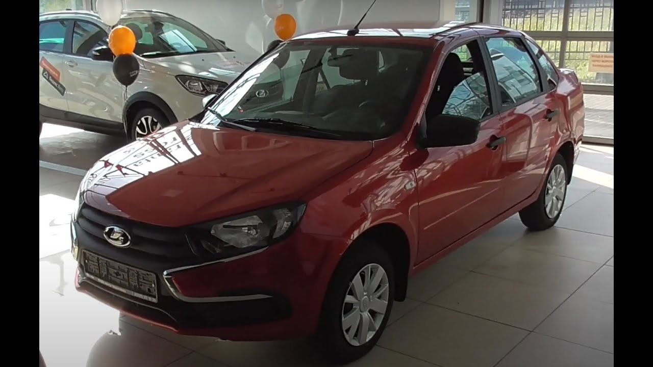 Лада Гранта установка Эва ковриков. - YouTube