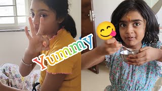 #vlog 80/ Aaj bachcho ki mauj ho gayi 🤣 made chocochips icecream 🍨