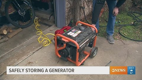 How to stay safe while using a generator during power outages
