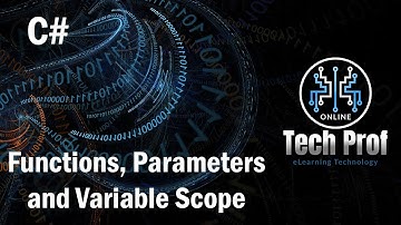 .NET Development - Functions, Parameters and Variable Scope with By Reference and By Value