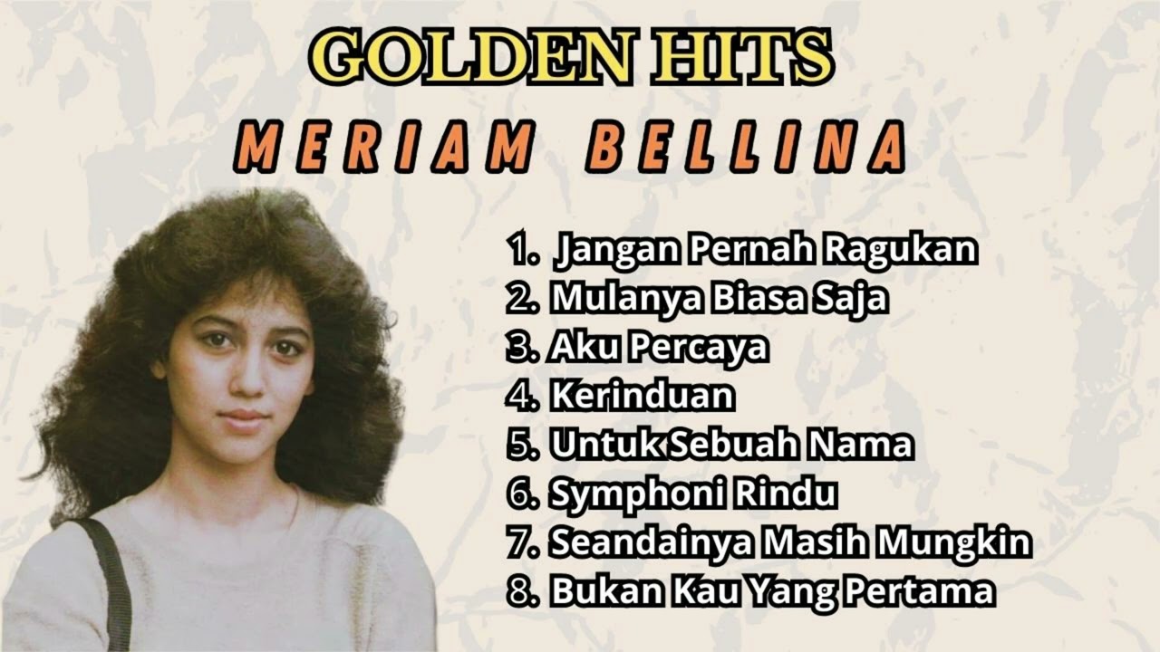 Meriam Bellina Golden Hits | Kumpulan Lagu Nostalgia 80an Terbaik Meriam Bellina