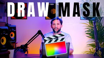 DRAW MASK in Final Cut Pro X // Getting Cinematic Backgrounds EASY (2022 Tutorial)
